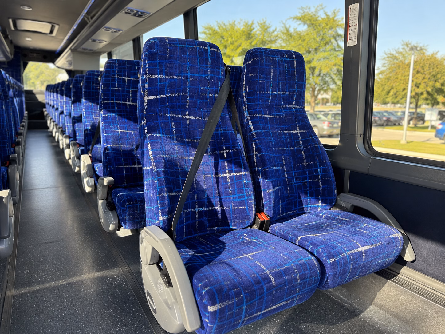 fremont corporate event transportation onboard seating